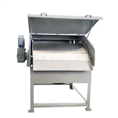 Барабанный грохот с внешней подачей